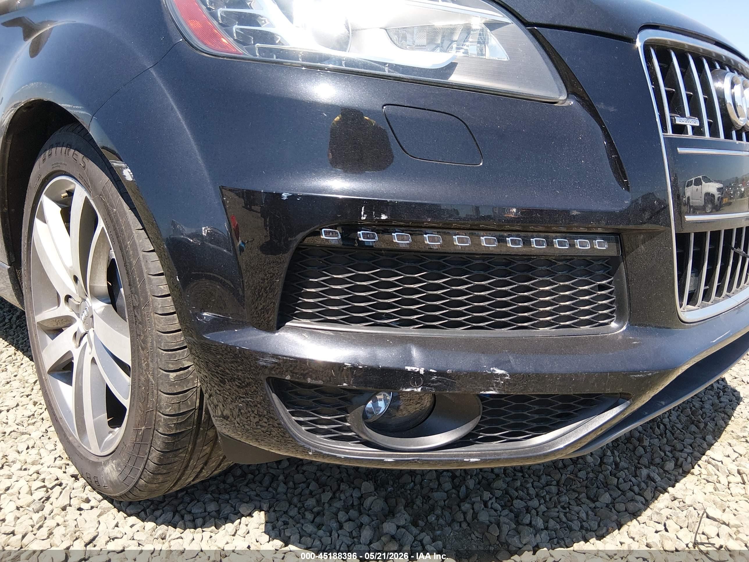 2010 Audi Q7 4.2 Prestige Black vin: WA1DVAFE7AD000223