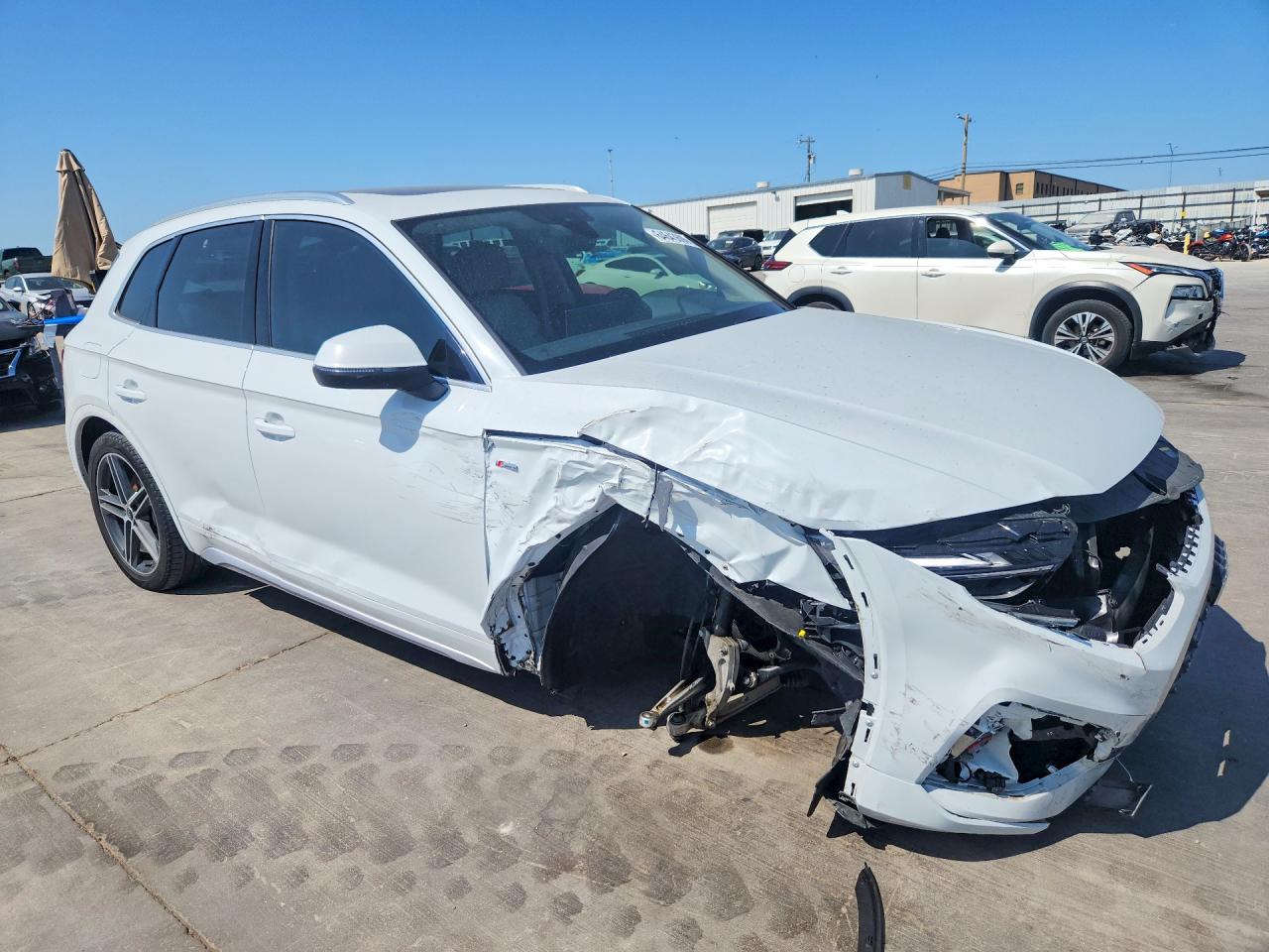 2023 Audi Q5 E White vin: WA1E2AFY6P2107761