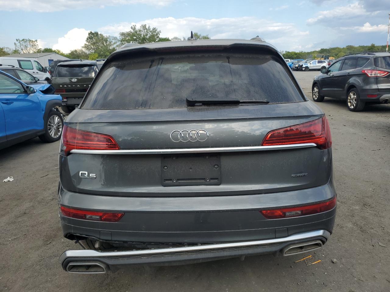 2024 Audi Q5 Premium Plus 45 Gray vin: WA1EAAFY0R2016877