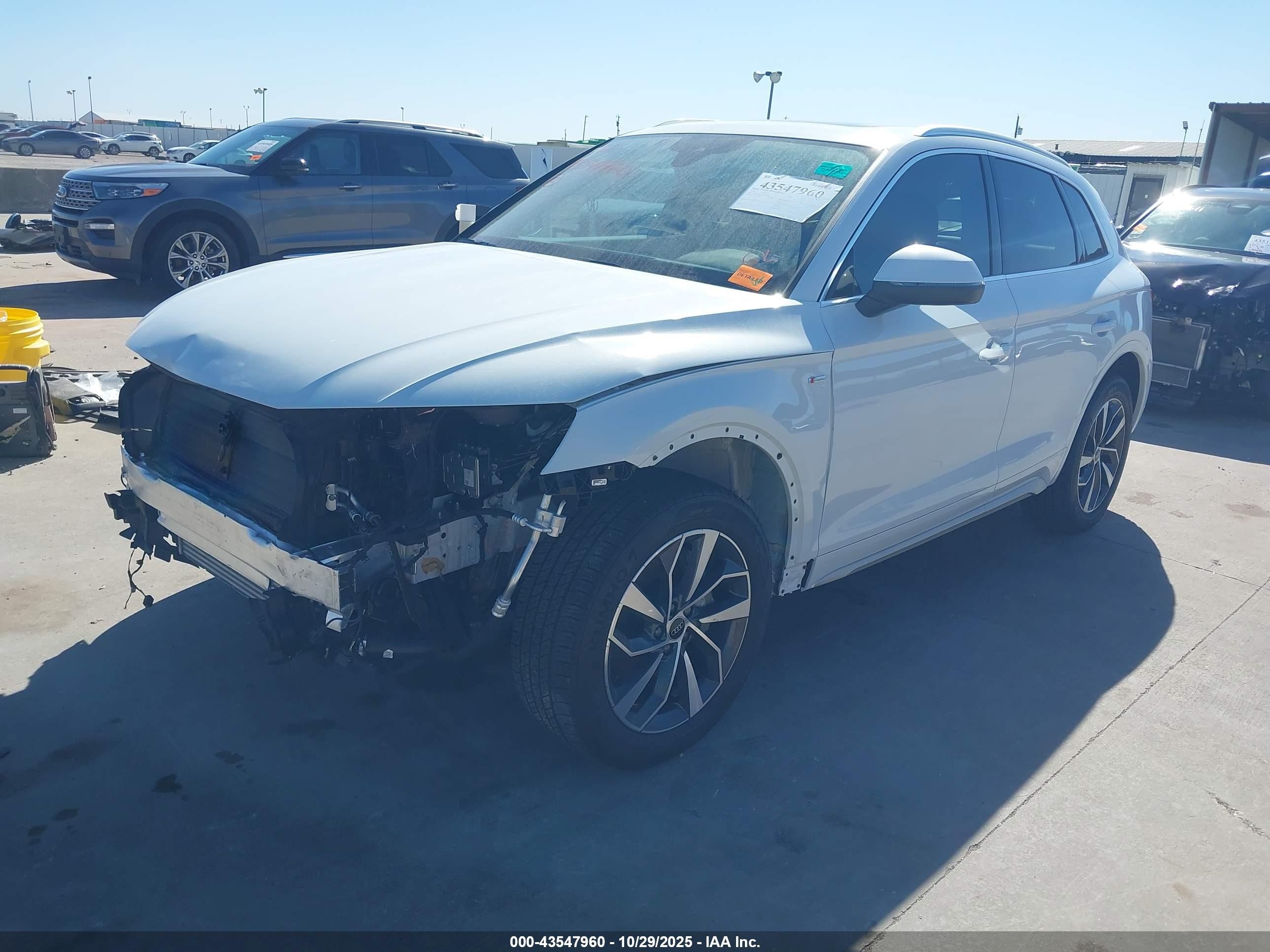 2024 Audi Q5 Premium Plus 45 Tfsi S Line Quattro White vin: WA1EAAFY0R2097041