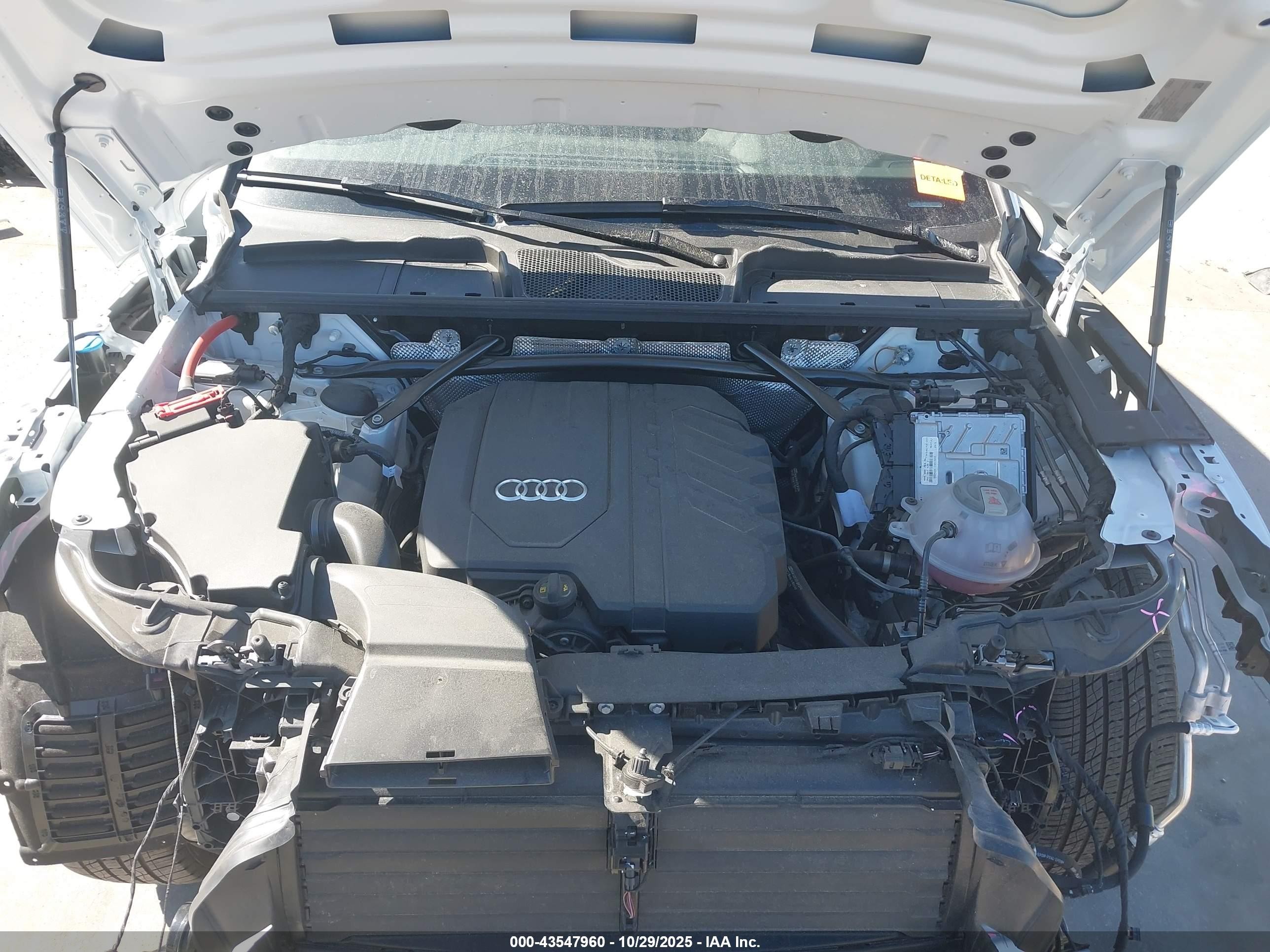 2024 Audi Q5 Premium Plus 45 Tfsi S Line Quattro White vin: WA1EAAFY0R2097041