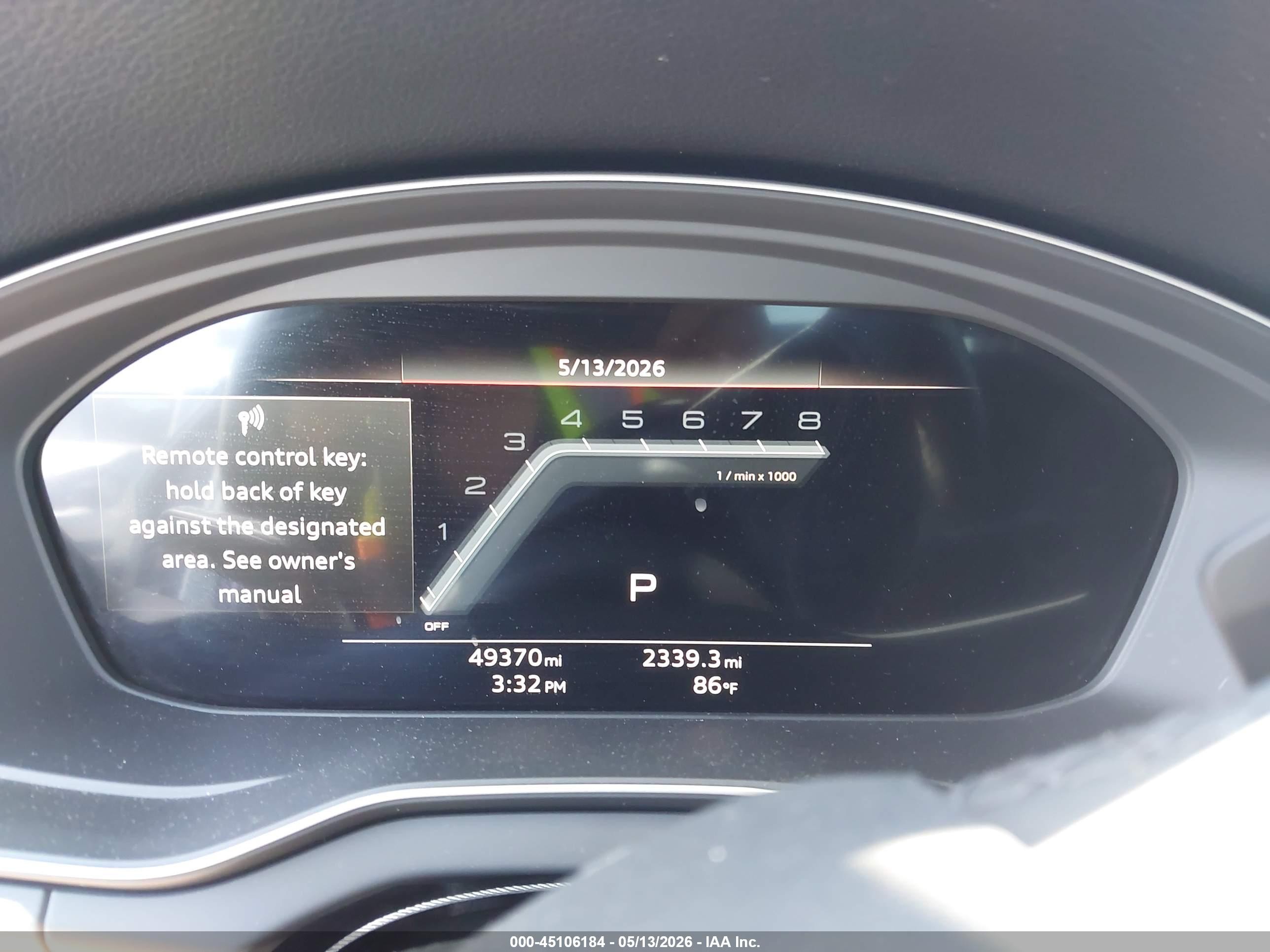 2022 Audi Q5 Premium Plus 45 Tfsi S Line Quattro S Tronic Серебряный vin: WA1EAAFY1N2114469