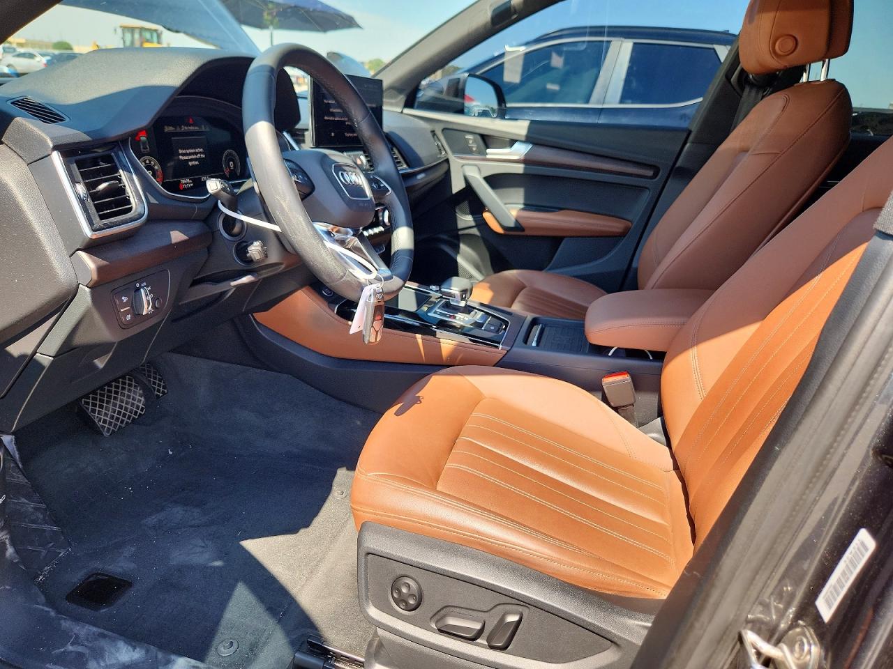 2022 Audi Q5 S Line Quattro Premium Plus Серый vin: WA1EAAFY2N2001095