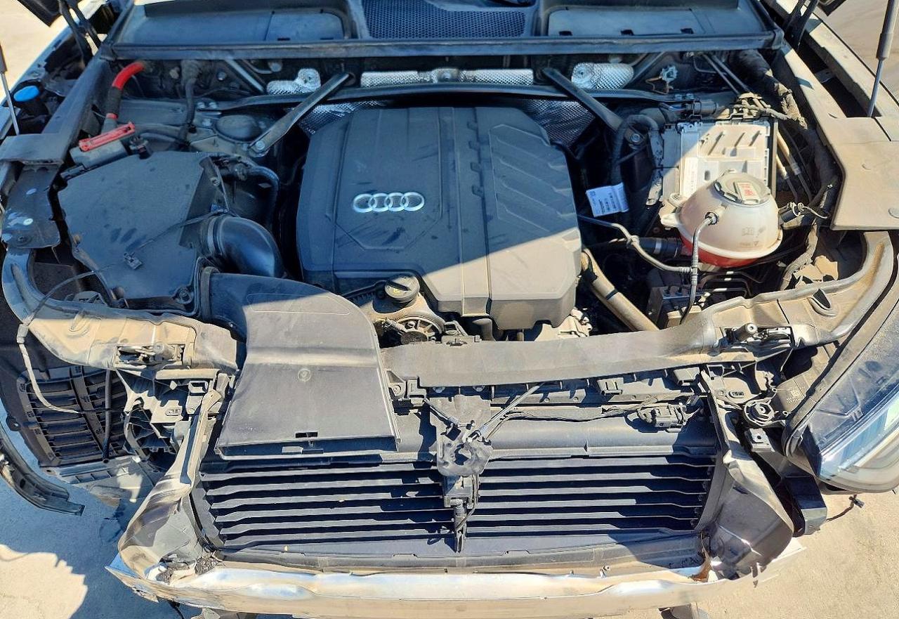 2022 Audi Q5 S Line Quattro Premium Plus Серый vin: WA1EAAFY2N2001095