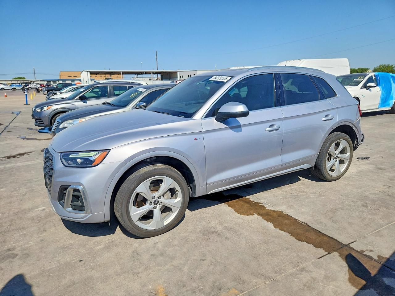 2022 Audi Q5 Premium Plus 45 Silver vin: WA1EAAFY2N2097083