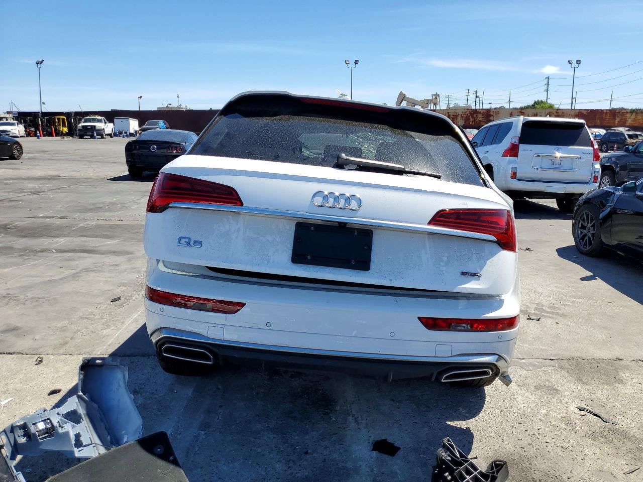 2024 Audi Q5 Premium Plus 45 White vin: WA1EAAFY2R2090608