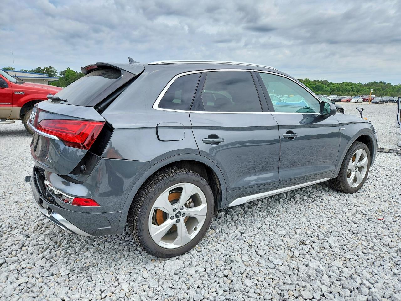 2023 Audi Q5 Premium Plus 45 Gray vin: WA1EAAFY3P2072244