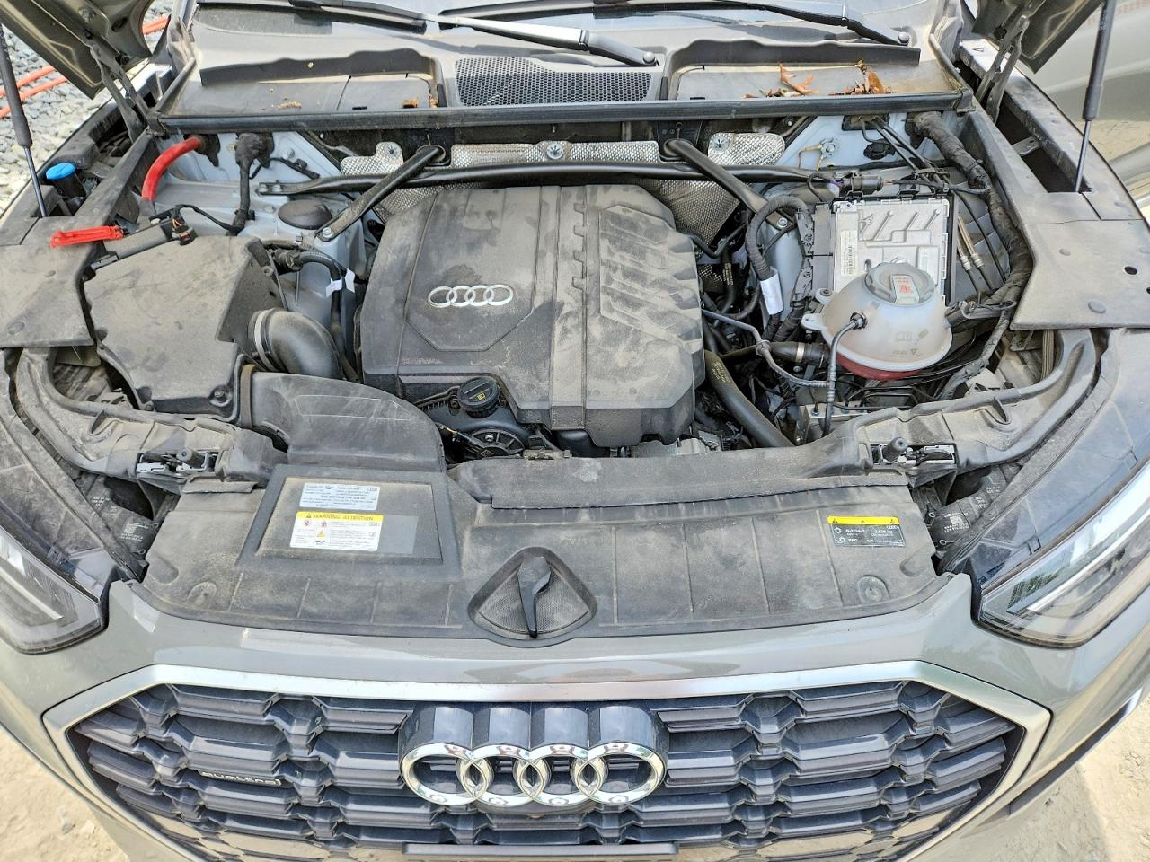 2024 Audi Q5 Premium Plus 45 Серый vin: WA1EAAFY9R2132403