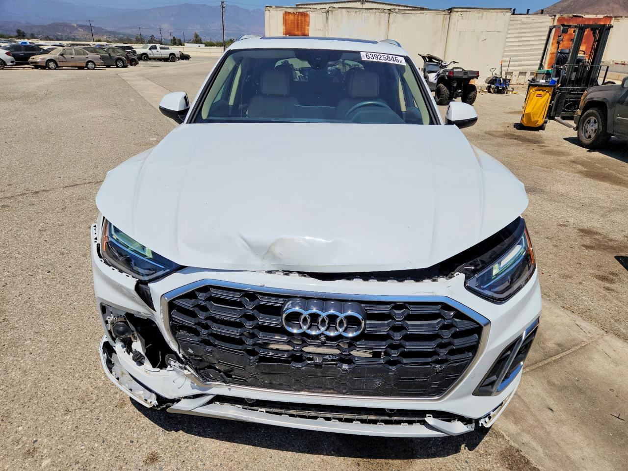 2023 Audi Q5 Premium Plus 45 Белый vin: WA1EAAFYXP2151992