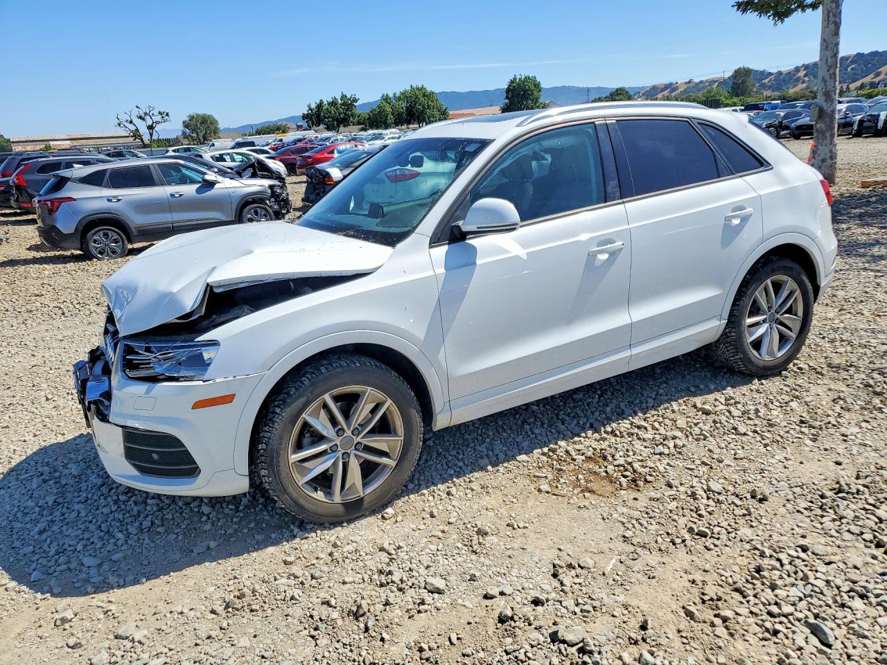 2017 Audi Q3 Premium White vin: WA1ECCFS0HR007622