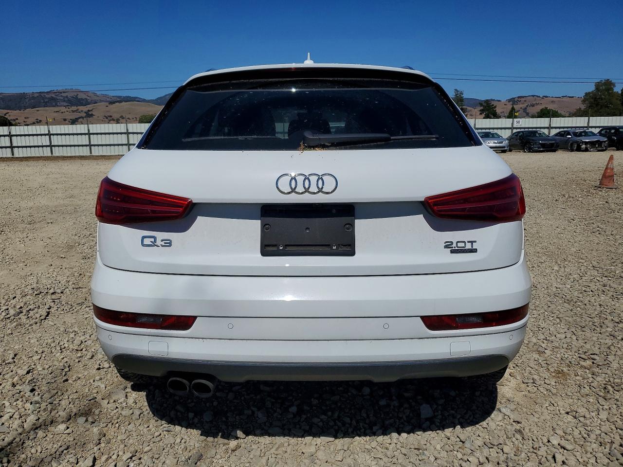 2017 Audi Q3 Premium White vin: WA1ECCFS0HR007622