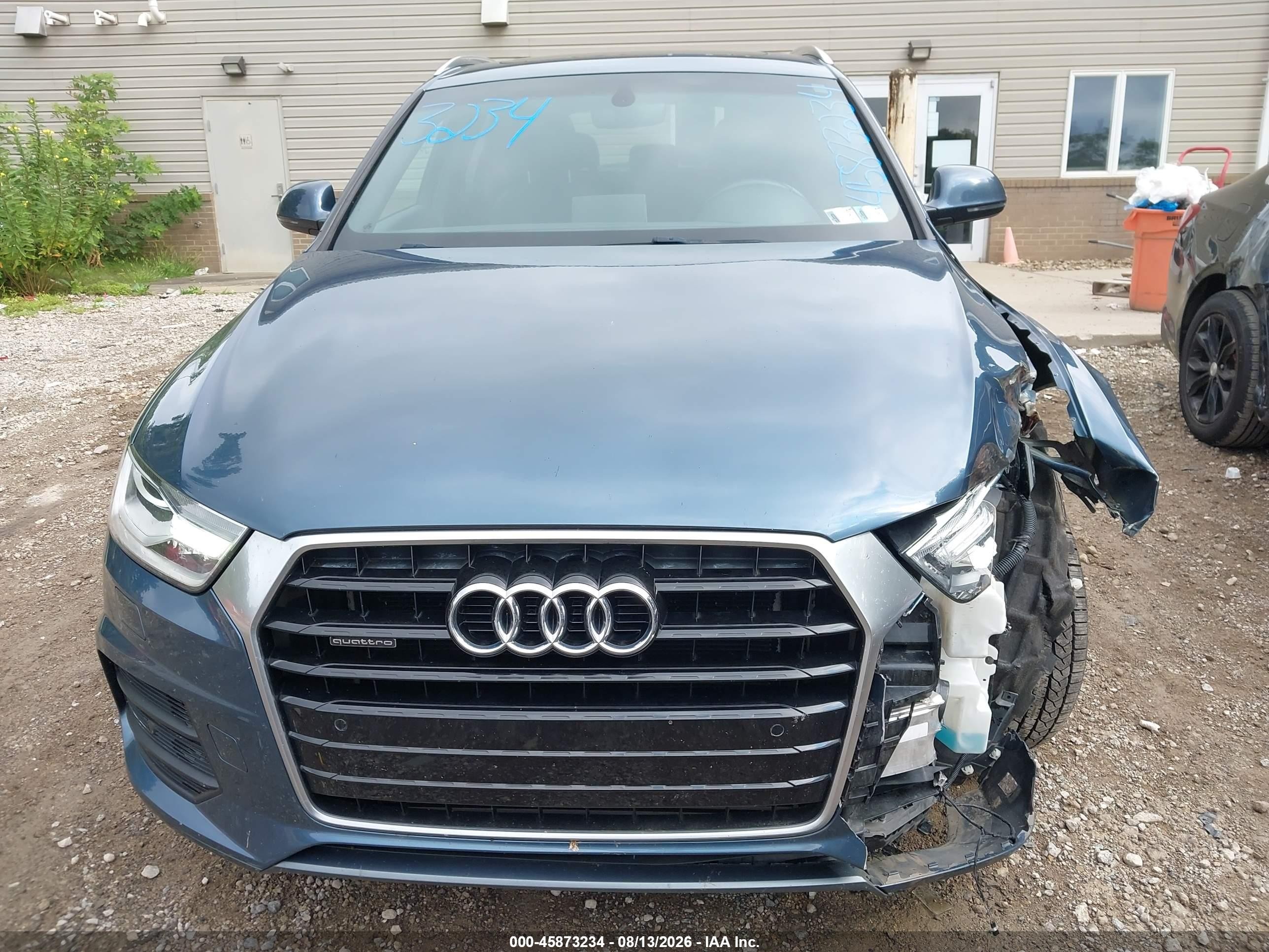 2017 Audi Q3 2.0t Premium Blue vin: WA1ECCFS6HR006202