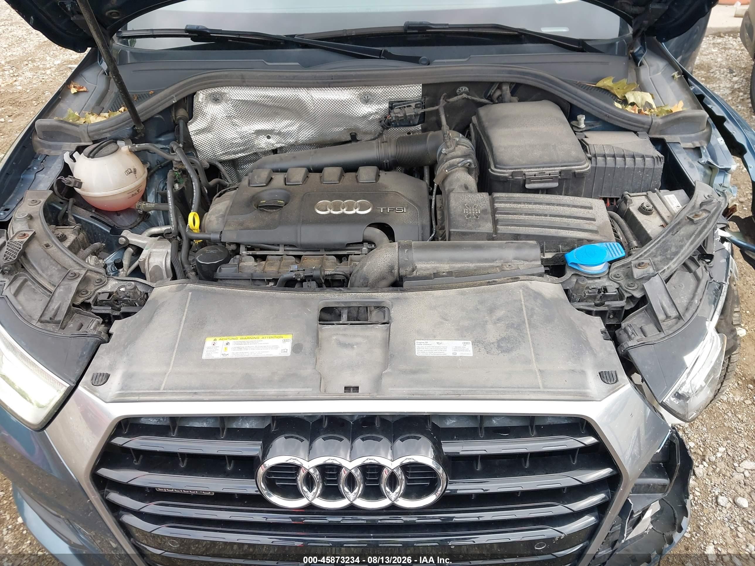 2017 Audi Q3 2.0t Premium Blue vin: WA1ECCFS6HR006202