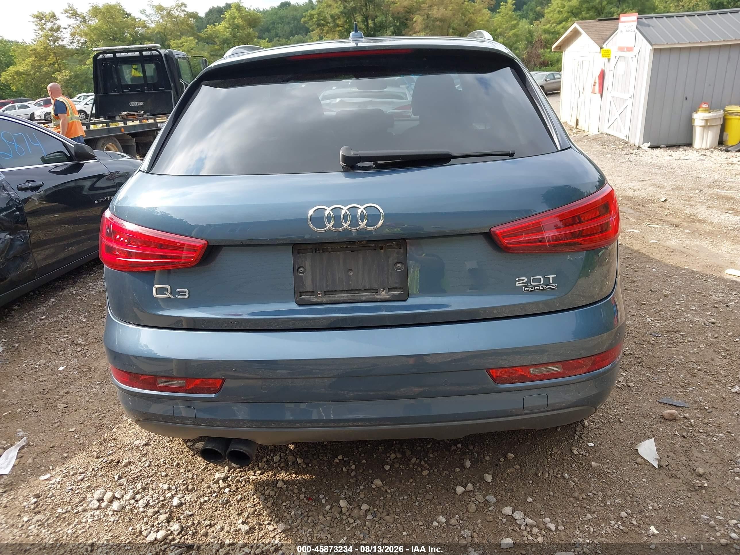 2017 Audi Q3 2.0t Premium Blue vin: WA1ECCFS6HR006202
