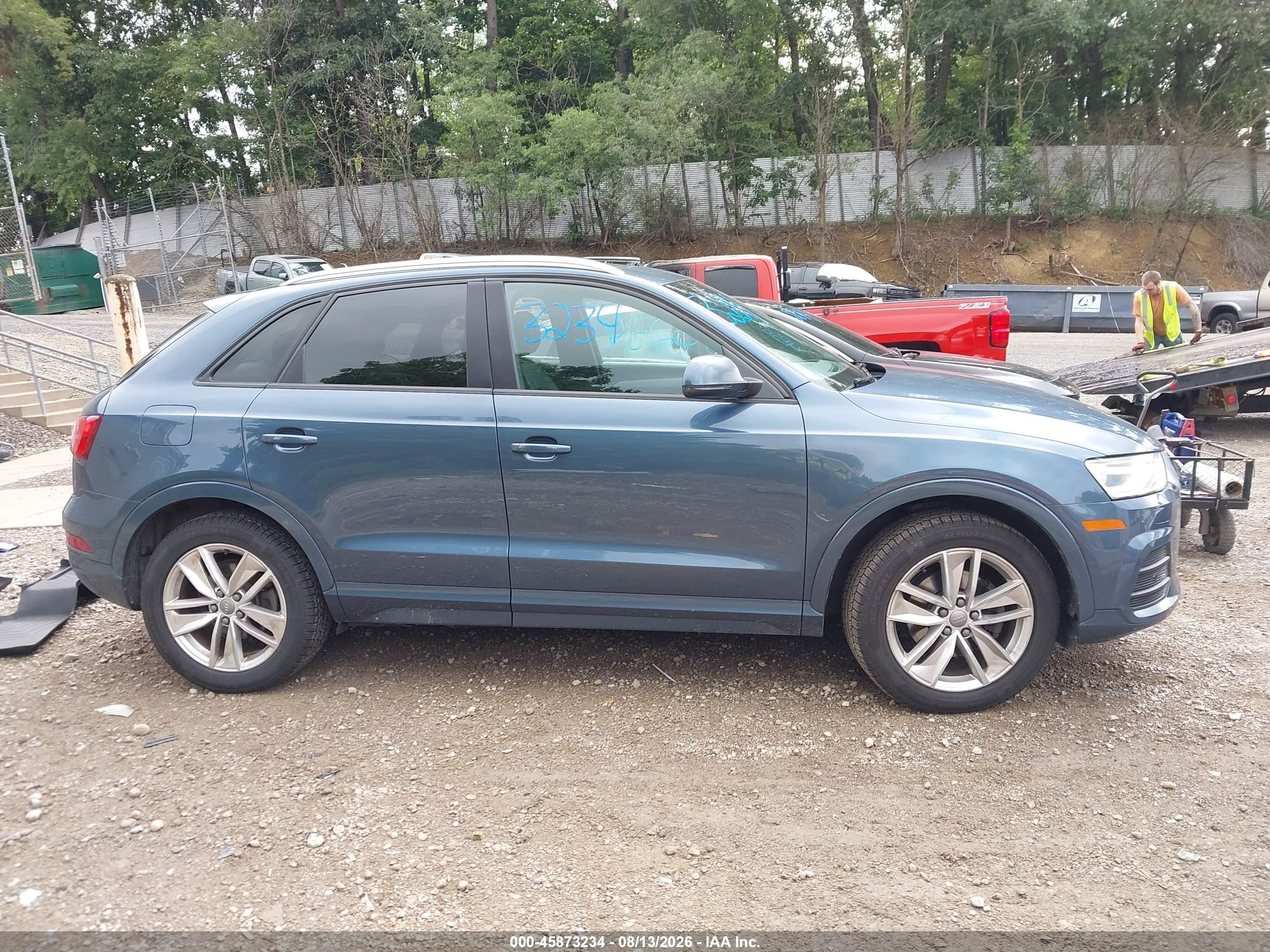2017 Audi Q3 2.0t Premium Blue vin: WA1ECCFS6HR006202