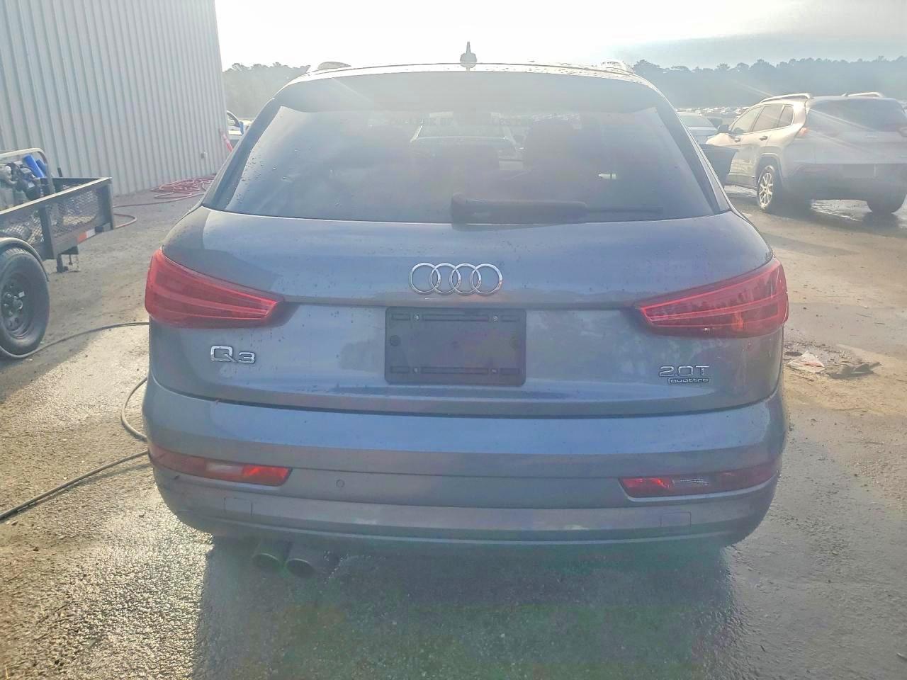 2017 Audi Q3 Premium Gray vin: WA1ECCFS6HR009746