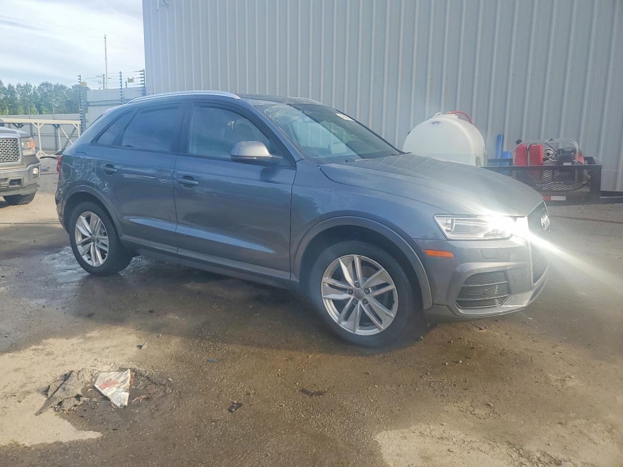 2017 Audi Q3 Premium Gray vin: WA1ECCFS6HR009746