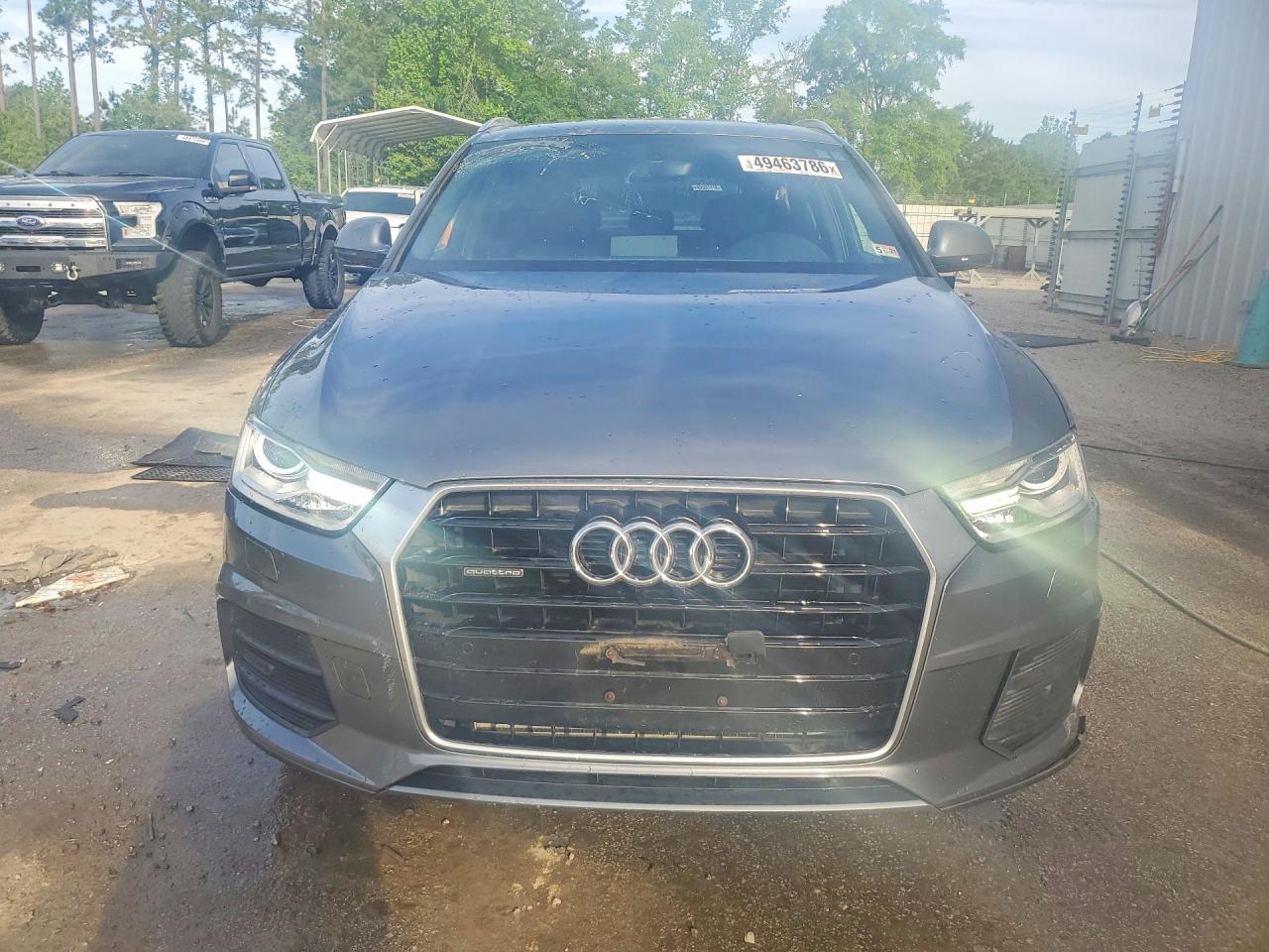 2017 Audi Q3 Premium Gray vin: WA1ECCFS6HR009746