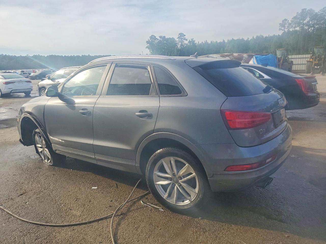 2017 Audi Q3 Premium Gray vin: WA1ECCFS6HR009746