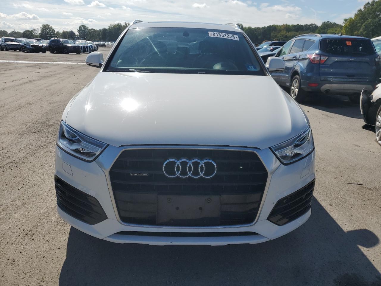 2018 Audi Q3 Premium White vin: WA1ECCFS7JR022494