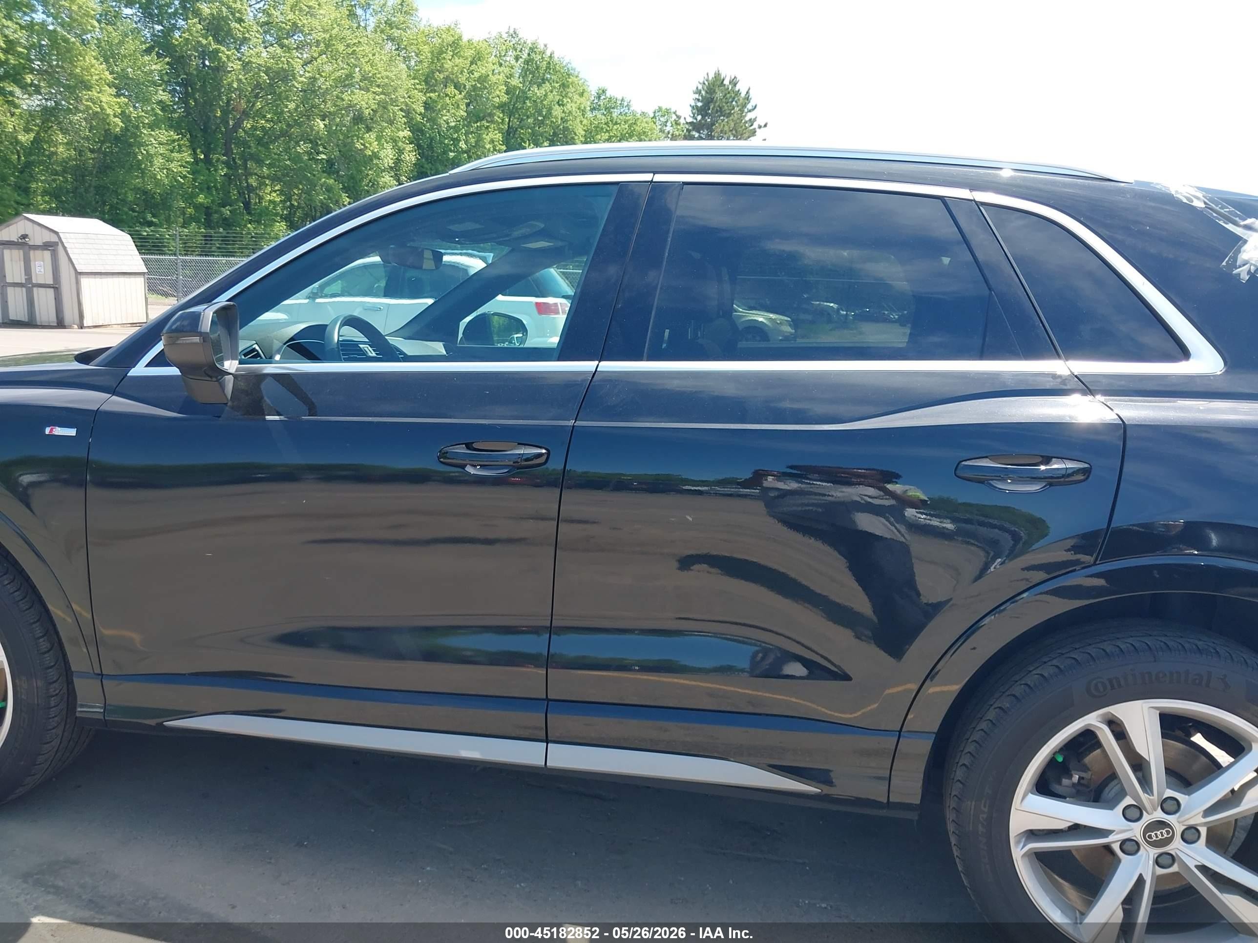 2023 Audi Q3 Premium Plus 45 Tfsi S Line Quattro Tiptronic Black vin: WA1EECF31P1030679
