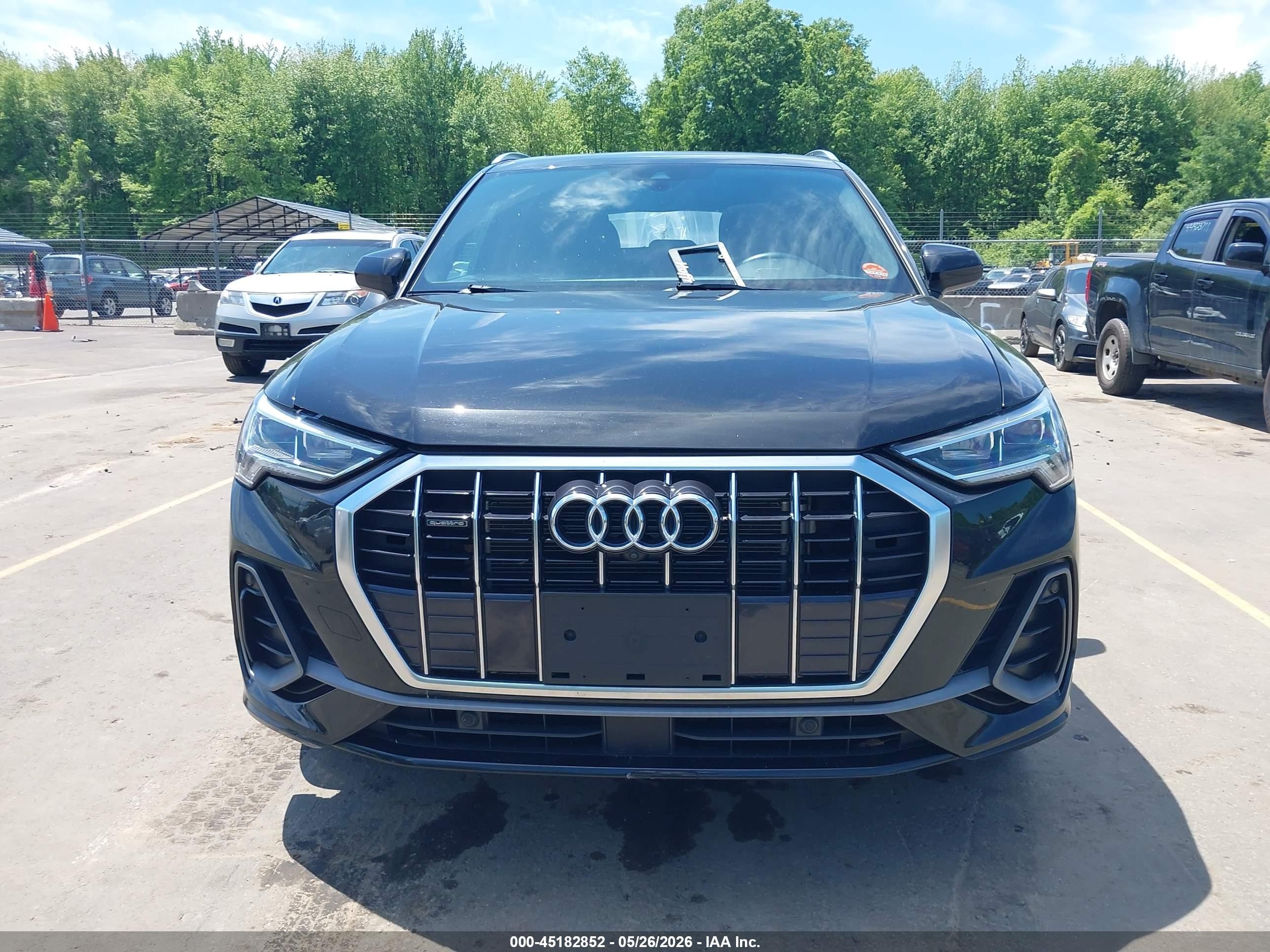 2023 Audi Q3 Premium Plus 45 Tfsi S Line Quattro Tiptronic Black vin: WA1EECF31P1030679