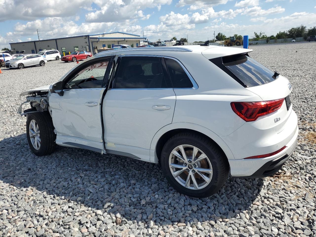 2024 Audi Q3 Premium Plus S Line 45 White vin: WA1EECF31R1207671