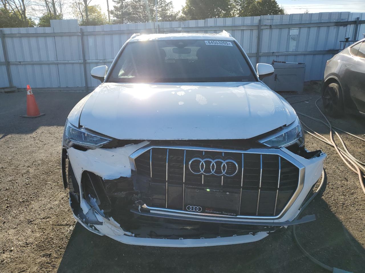 2024 Audi Q3 Premium Plus S Line 45 White vin: WA1EECF32R1128834