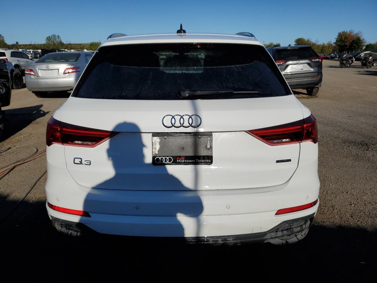 2024 Audi Q3 Premium Plus S Line 45 White vin: WA1EECF32R1128834