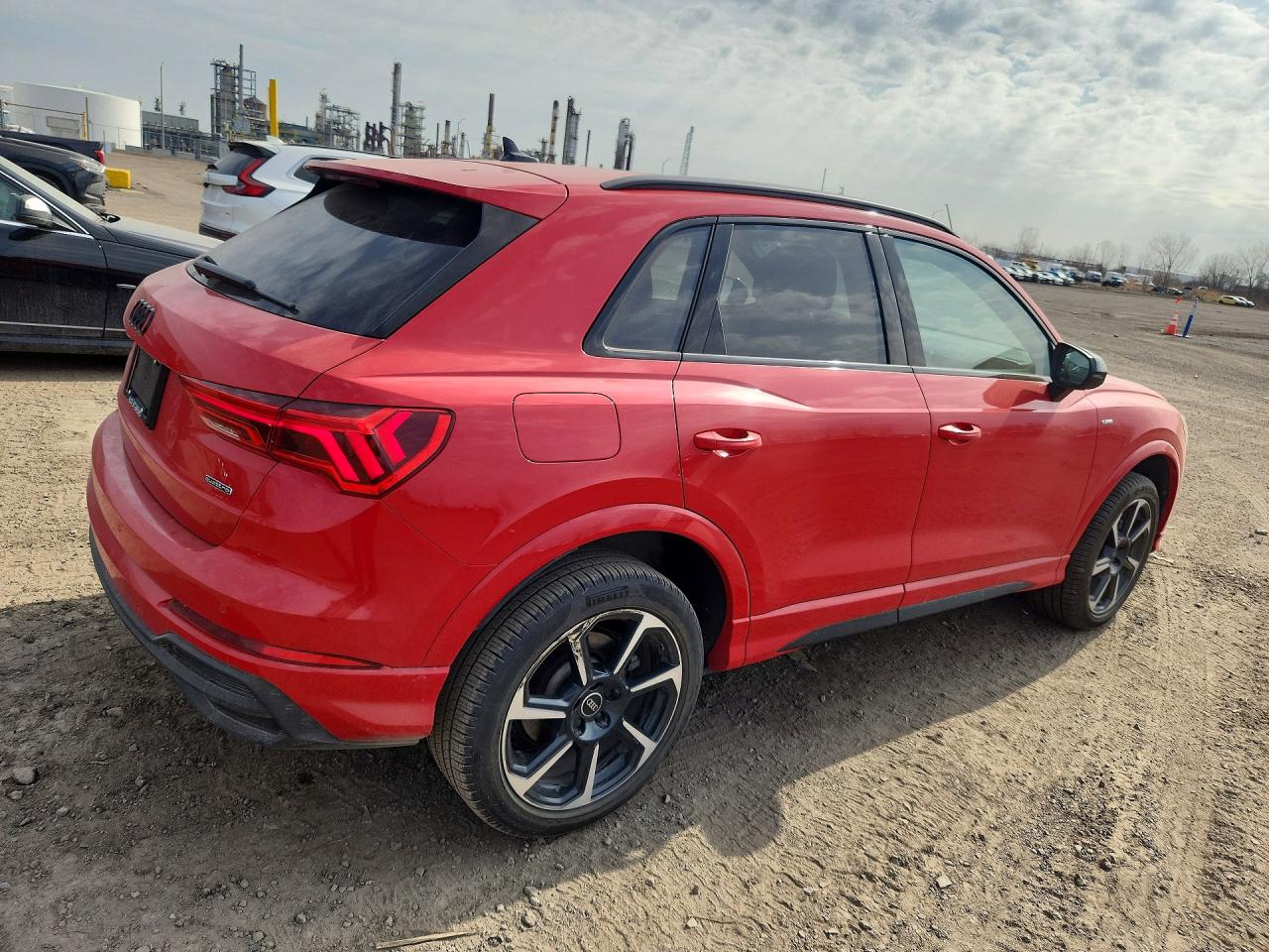 2025 Audi Q3 Premium Plus S Line 45 Red vin: WA1EECF33S1109294