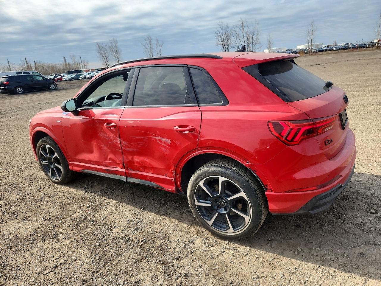 2025 Audi Q3 Premium Plus S Line 45 Red vin: WA1EECF33S1109294