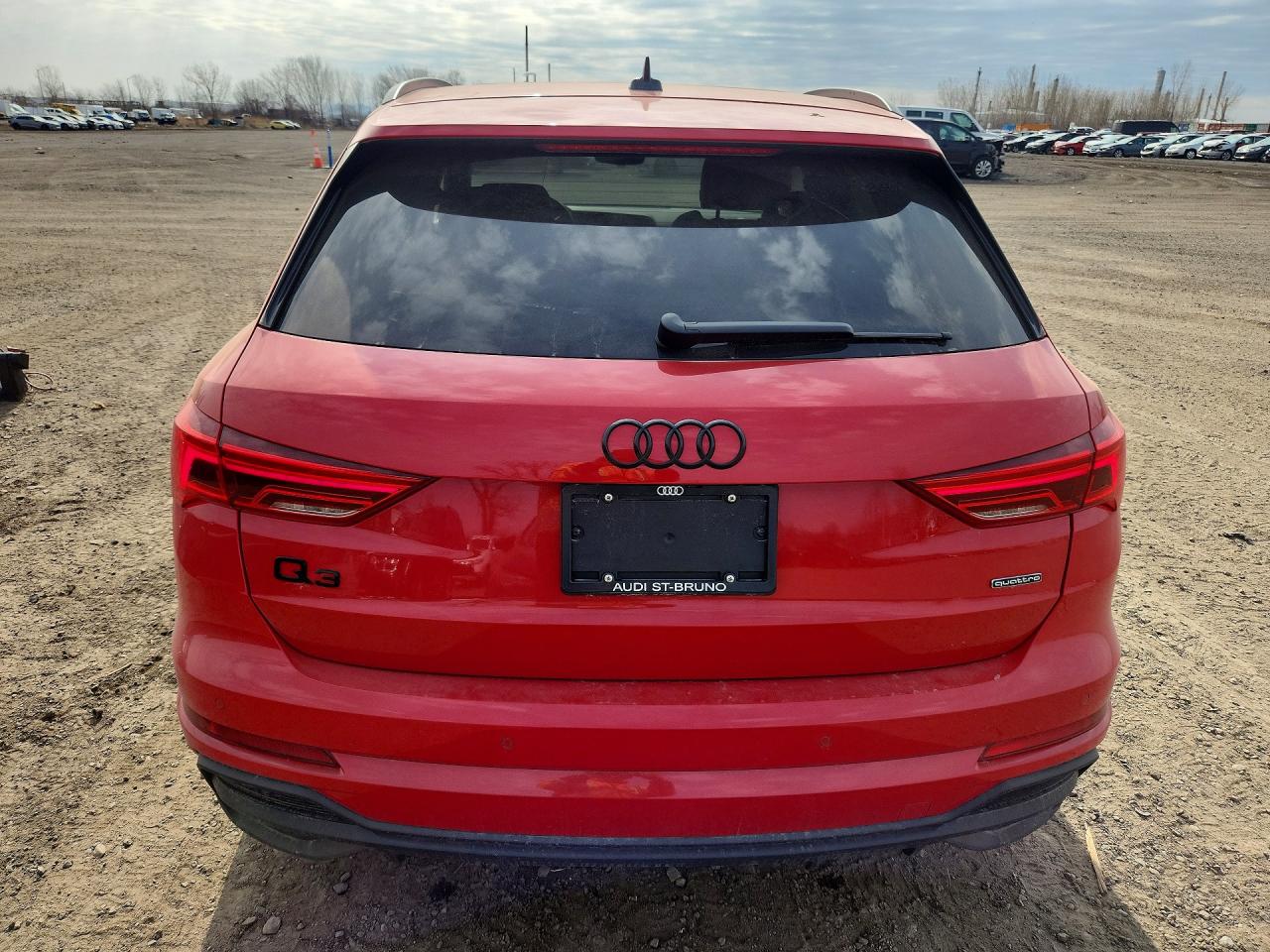 2025 Audi Q3 Premium Plus S Line 45 Red vin: WA1EECF33S1109294