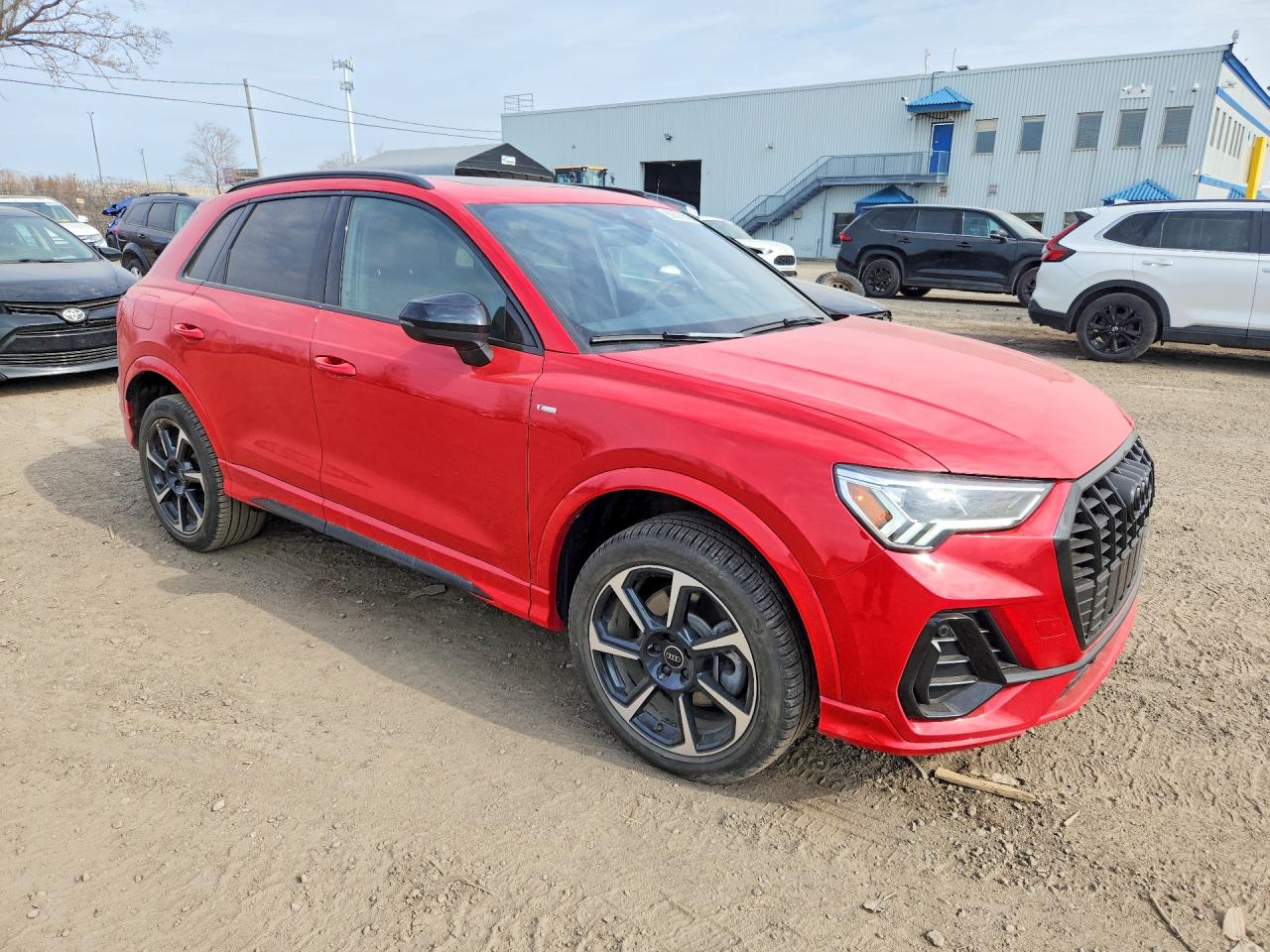 2025 Audi Q3 Premium Plus S Line 45 Red vin: WA1EECF33S1109294