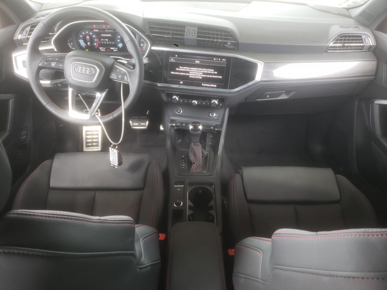 2025 Audi Q3 Premium Plus S Line 45 White vin: WA1EECF35S1046862