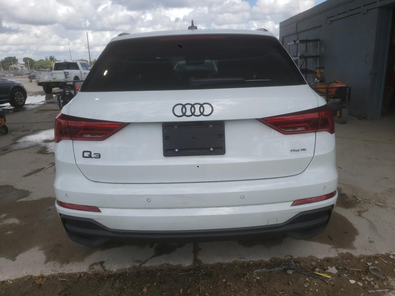 2025 Audi Q3 Premium Plus S Line 45 White vin: WA1EECF35S1046862