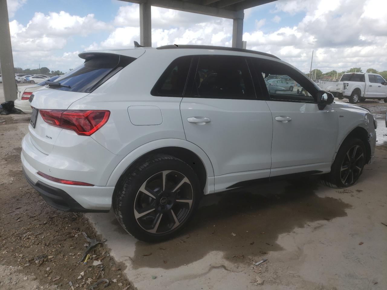 2025 Audi Q3 Premium Plus S Line 45 White vin: WA1EECF35S1046862