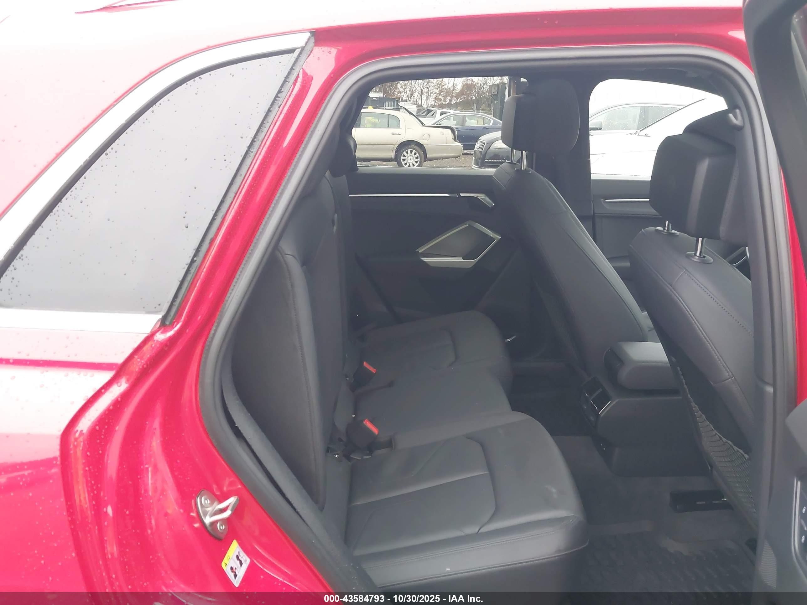 2020 Audi Q3 Premium Plus 45 Tfsi S Line Quattro Tiptronic Red vin: WA1EECF36L1045026