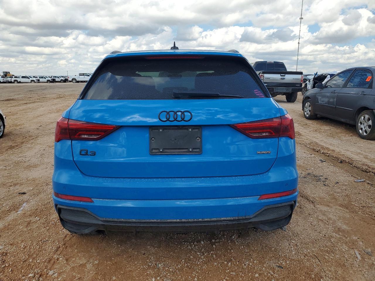 2021 Audi Q3 Premium Plus S Line 45 Blue vin: WA1EECF36M1126495