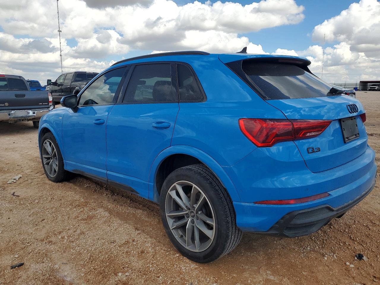 2021 Audi Q3 Premium Plus S Line 45 Blue vin: WA1EECF36M1126495