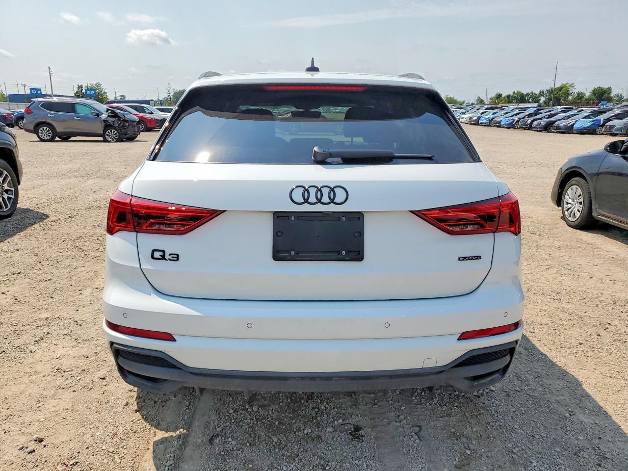 2024 Audi Q3 Premium Plus S Line 45 White vin: WA1EECF37R1179567