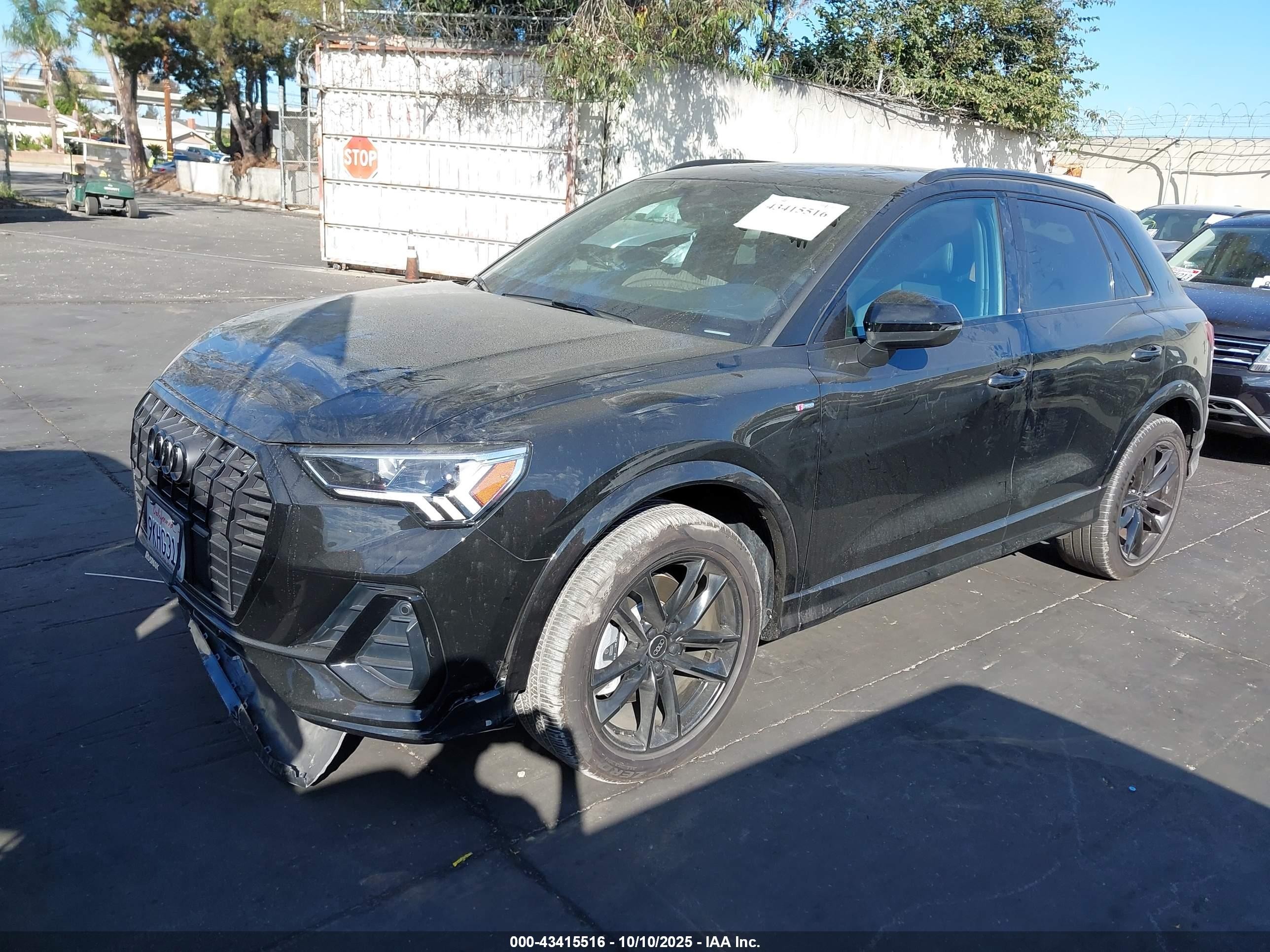 2024 Audi Q3 Premium Plus 45 Tfsi S Line Quattro Tiptronic Черный vin: WA1EECF38R1053279