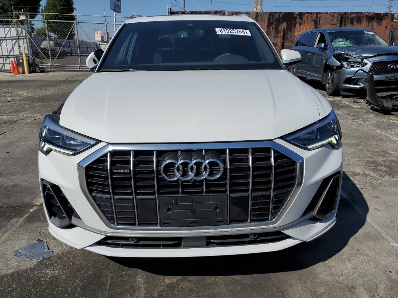 2024 Audi Q3 Premium Plus S Line 45 White vin: WA1EECF38R1206047