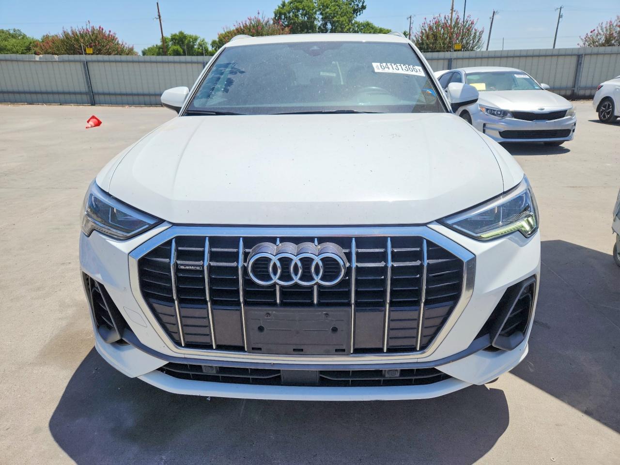 2020 Audi Q3 Premium Plus S-line White vin: WA1EECF39L1105560