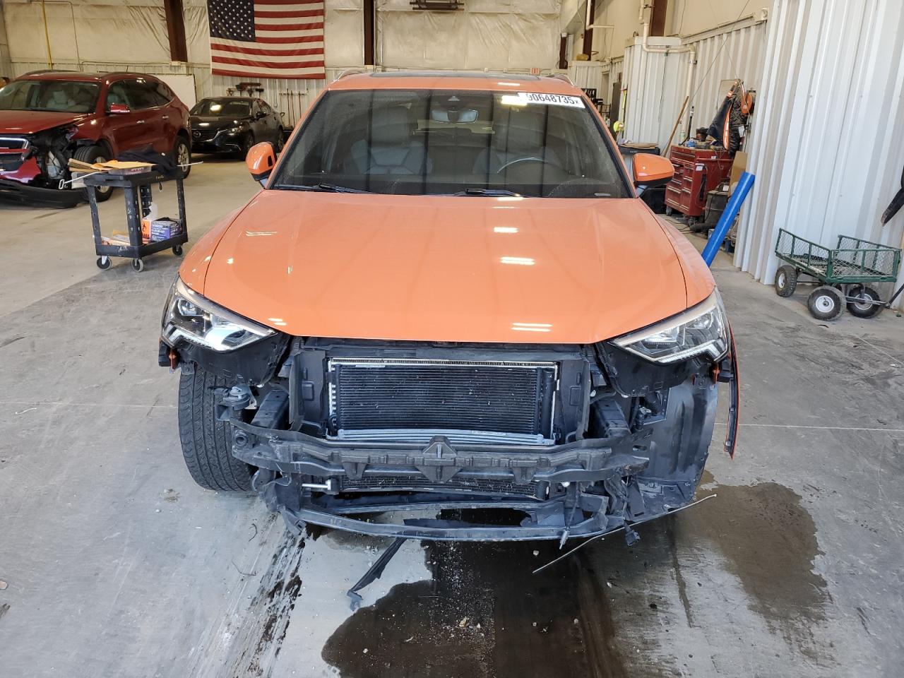 2020 Audi Q3 Premium Plus S-line Orange vin: WA1EECF3XL1020355