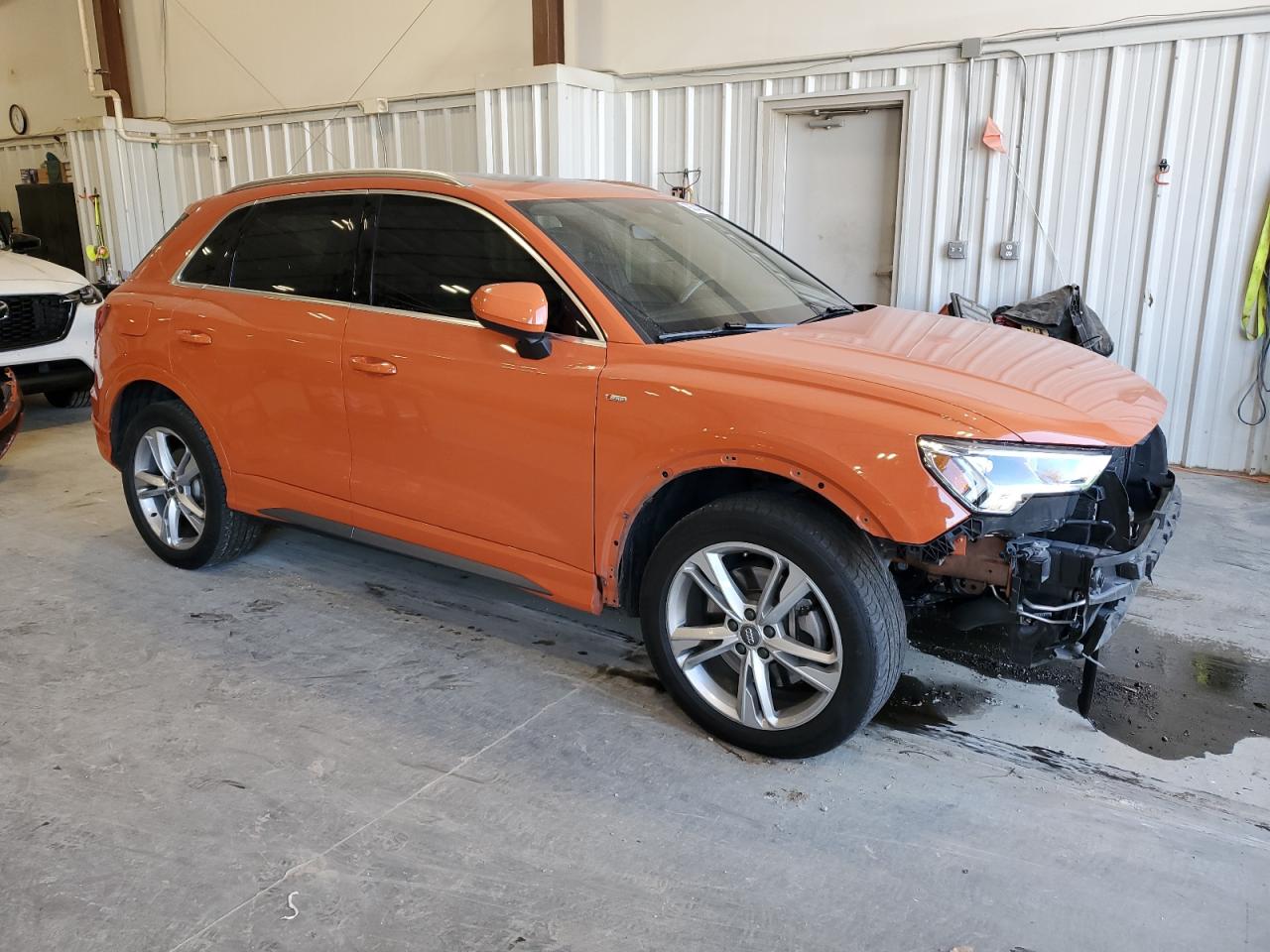 2020 Audi Q3 Premium Plus S-line Orange vin: WA1EECF3XL1020355