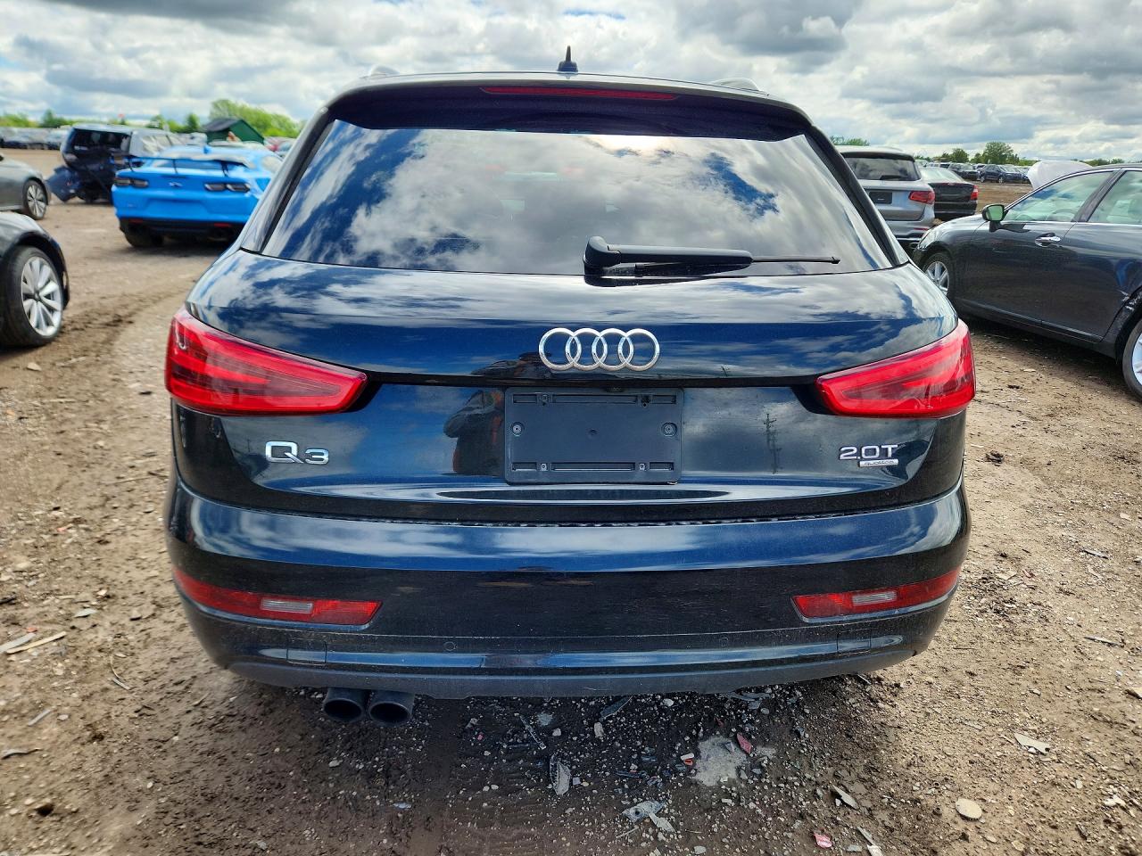 2015 Audi Q3 Premium Plus Black vin: WA1EFCFS0FR013182