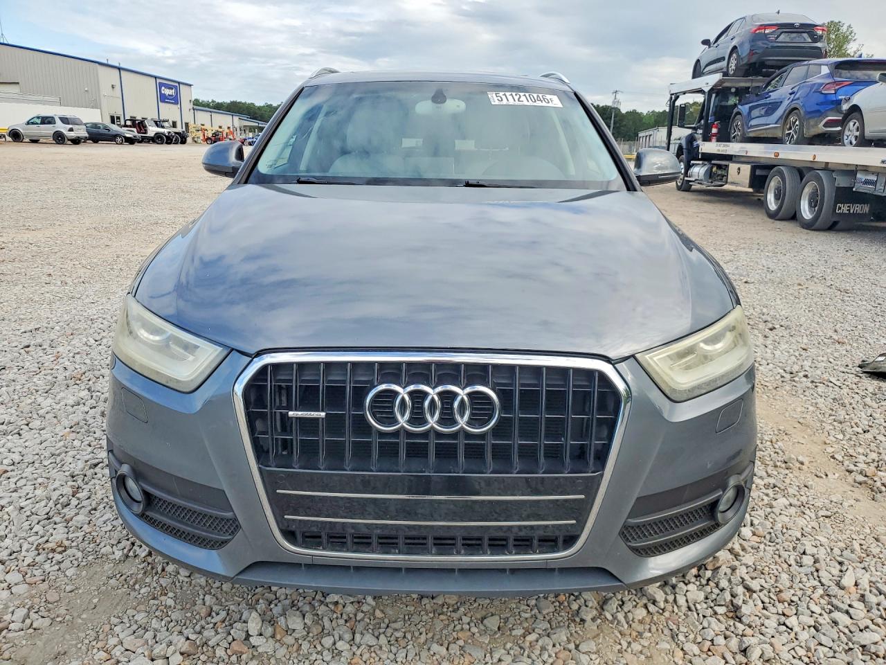 2015 Audi Q3 Premium Plus Gray vin: WA1EFCFS2FR002538