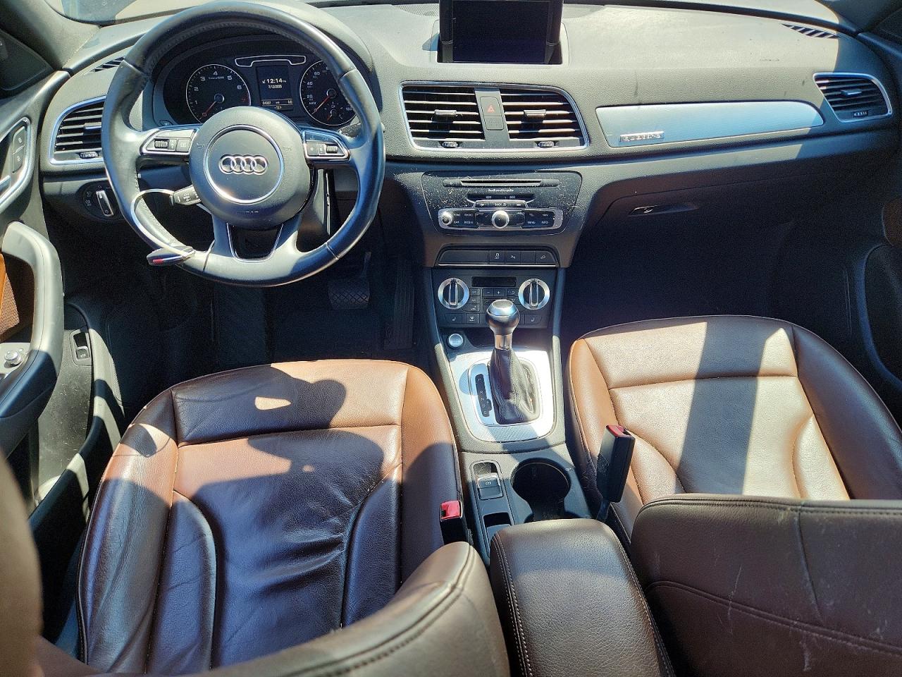 2015 Audi Q3 Premium Plus Gray vin: WA1EFCFS2FR005049