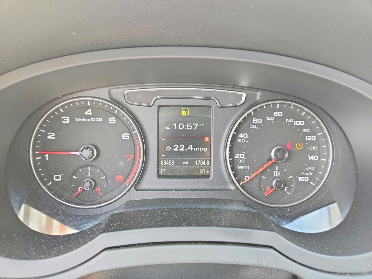 2016 Audi Q3 Premium Plus Белый vin: WA1EFCFS3GR020452