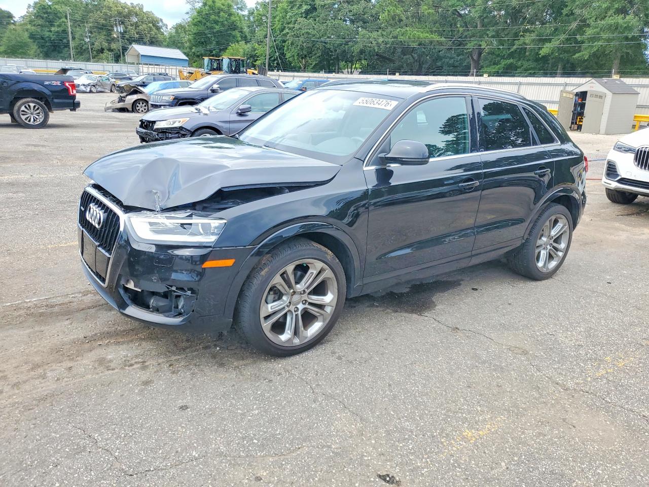 2015 Audi Q3 Premium Plus Black vin: WA1EFCFS6FR010691